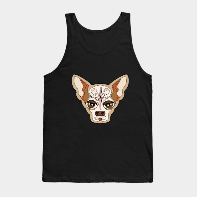 Chihuahua Dog Tank Top by FlippinTurtles